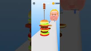 🤯RICA MEGA HAMBURGUESA💥 LEVEL 131🍔XXL Sandwich🍔 Shorts [upl. by Viquelia]