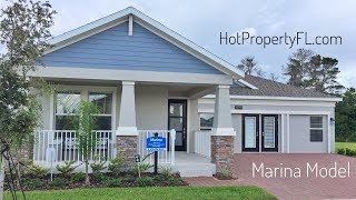 Marina Model  4 br 3ba 2656 sq ft  Winter Garden FL  Lennar homes Panther View [upl. by Hurlee]