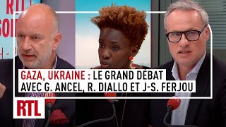 Gaza Ukraine  le grand débat avec Guillaume Ancel Rokhaya Diallo et JeanSébastien Ferjou [upl. by Aker]