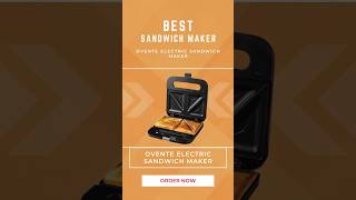 OVENTE Electric Sandwich Maker with NonStick Plates bestsandwichmaker top5sandwichmakers [upl. by Elwood]