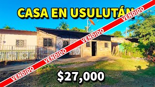 SE VENDE CASA de 27000 DOLARES en LA POZA USULUTAN El Salvador [upl. by Hedges201]