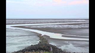 Nordsee Wattenmeer EbbeFlut Zeitraffer [upl. by Drugge107]