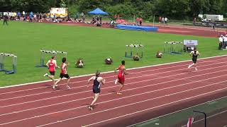 400m Männer Vorprogramm Lauf 2  Regensburg 25052024 [upl. by Kcirdla]