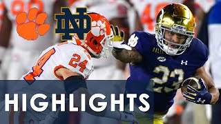 Clemson vs Notre Dame  EXTENDED HIGHLIGHTS  1172020  NBC Sports [upl. by Ricard]