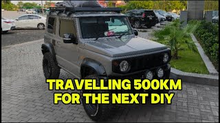 VLOG 6  TRAVELLING 500KM FOR ANOTHER DIY  PREPARING JIMNY FOR CAMPING [upl. by Ynoyrb]