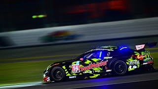 2024 Rolex 24 at Daytona 14 Vasser Sullivan Lexus RCF GT3 Onboard Night until retirement [upl. by Toni]