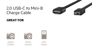 USBC At A Glance 20 USBC to MiniB Charge Cable by Belkin [upl. by Penni]