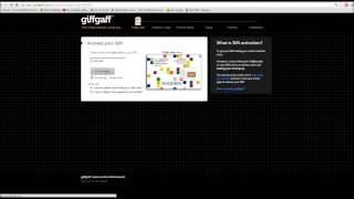 giffgaff demo  How to use SIM swap to transfer your number from one card to another [upl. by Sakram]