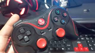 COMO CONECTAR O GAMEPAD X3 NO PC VIA BLUETHOOTH [upl. by Golden376]