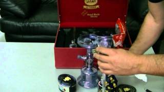 Al Fakher Glass Hookah and New Al Fakher Line of Shisha [upl. by Nosreip239]