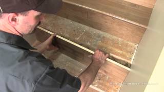 How To Install Hardwood on Stairs [upl. by Gagne]