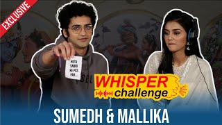 Radhakrishn Fame Sumedh Mudgalkar amp Mallika Singhs FUNNIEST INTERVIEW [upl. by Cohleen94]