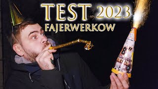 TEST FAJERWERKÓW 2023 [upl. by Sardella]