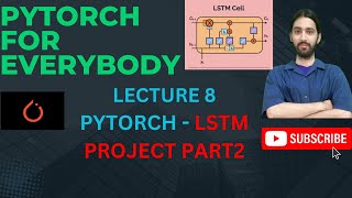 PyTorch Lecture 8 Deep Learning Project LSTM pytorch datascience ai deeplearning [upl. by Doy]