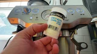 How To Clean A Breville Barista Express Clean Me Light Is On [upl. by Soren]