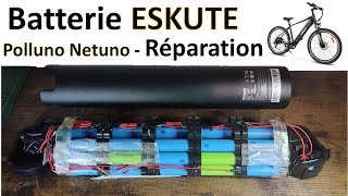 Réparer une batterie de vélo ESKUTE  Polluno  Netuno [upl. by Kacey176]