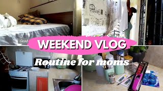 ROUTINE for MOMS  CleaningorganizingCookingMini haulmultitask mom speedcleaningmealprep [upl. by Braasch]