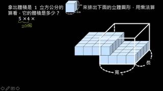 02 認識長方體的體積公式 [upl. by Ehpotsirhc]