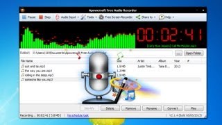 How to use Apowersoft Free Audio Recorder [upl. by Ragse266]