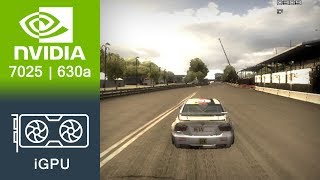 GRID Gameplay GeForce 7025  nForce 630a [upl. by Nednal919]