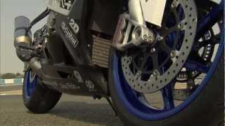 【Full HD】The new 2013 BMW HP4 on Race track RAID ON [upl. by Einahpts]