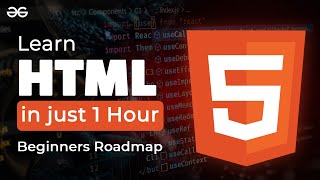 HTML Tutorial for Beginners Complete Roadmap  Basics to Advance Projects and more [upl. by Berners]