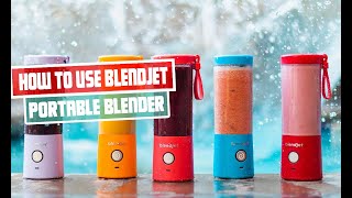 A Beginners Guide  How to Use the BlendJet Portable Blender [upl. by Oilegor]