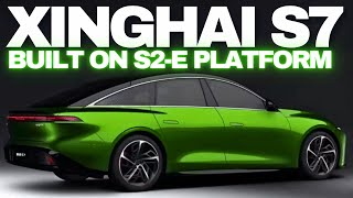 Dongfeng Forthing Unveils the Xinghai S7 Electric Sedan [upl. by Nawram]