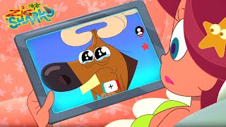 ZIG AND SHARKO  MARINA SLEEPS IN SEASON 2 New episodes  Cartoon for kids [upl. by Oleusnoc]