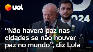 Lula cita luta de Marielle Franco e fala de mortos na Faixa de Gaza em discurso veja vídeo [upl. by Airotal]