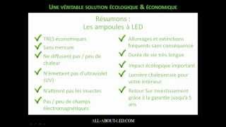 Les avantages des ampoules à LED [upl. by Leumas]