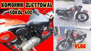 Komornik Zlicytował Motocykl Sokół 600 Zobacz za Ile [upl. by Haerle]