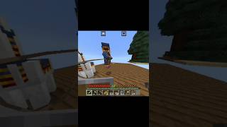 Minecraft one block survival srise part 6 Masti taime shortsfeed minecraft [upl. by Ploch]