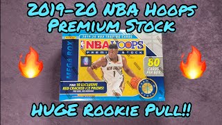 🔥 HUGE Rookie Pull🔥 201920 NBA Hoops Premium Stock Mega Box My First Look [upl. by Kennard579]