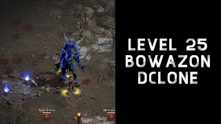 D2R Level 25 Bowazon vs Dclone [upl. by Dove]