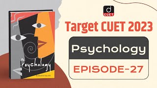 Target CUET 2023  Psychology  MCQ Test  Episode 27  Drishti CUET English [upl. by Leziar796]