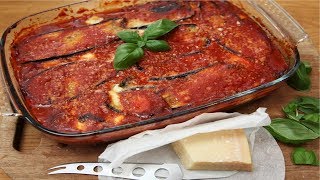 EGGPLANT PARMESAN RECIPE  Italian Market tour  Vegetarian recipe [upl. by Puiia]