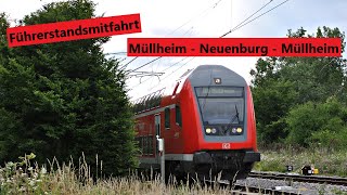 Führerstandsmitfahrt von Müllheim nach Neuenburg und zurück [upl. by Burrow]