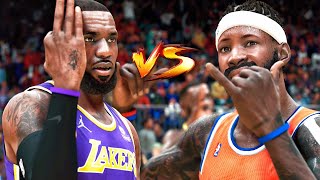 QUINTUPLEDOUBLE vs LEBRON JAMES In REMATCH NBA 2K22 My Career Next Gen Gameplay [upl. by Brosy176]