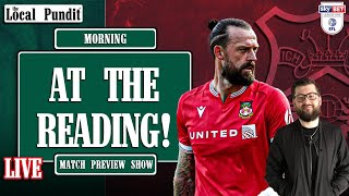 At The Reading  Match Preview Show  Wrexham AFC v Reading FC  EFL League One  Match Day 3 [upl. by Paul810]