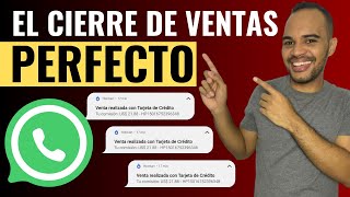 ¿Cómo Hacer un CIERRE de VENTAS por WhatsApp para VENDER Productos de HOTMART [upl. by Minetta205]