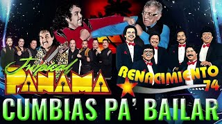 Cumbias Viejitas Mix Pa Bailar  Renacimiento 74 vs Tropical Panama 💚🤍💝 [upl. by Carin]