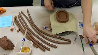 Coil Pot Construction Techniques [upl. by Lebatsirhc812]