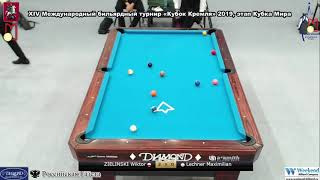 Zielinski Wiktor POL  Lechner Maximilian AUS Kremlin Cup 10 ball 2019 [upl. by Guthrie464]