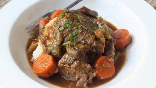 Slow Cooker Beef Pot Roast Recipe  How to Make Beef Pot Roast in a Slow Cooker [upl. by Idroj]