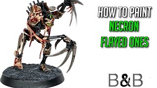 How to paint Necron Flayed Ones [upl. by Schinica]