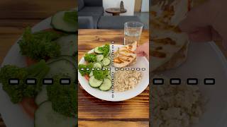 🥗🍽️ Plato Harvard fitness gym perderpeso [upl. by Abibah]