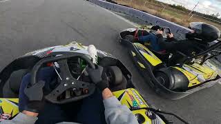 OVERTAKING THE FIELD  Kartbahn Racing Halifax [upl. by Ayatnohs]