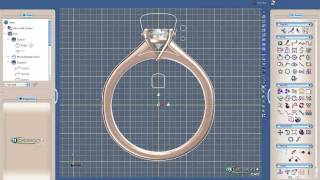 Computer Aided Jewellery Design  CAD  Fast [upl. by Ymaj]