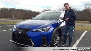 Review 2019 Lexus UX 200 F Sport [upl. by Abbotsun391]